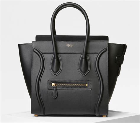 celine paris black bag|Celine bags price.